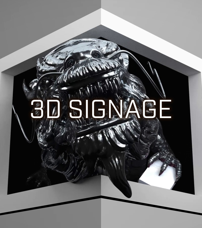 3D SIGNAGE